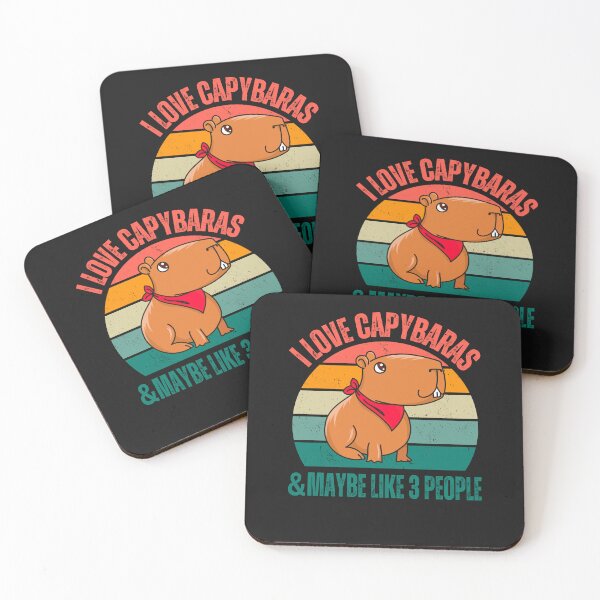Item preview, I love Capybaras and maybe like 3 people 2024 designed and sold by erozzz.