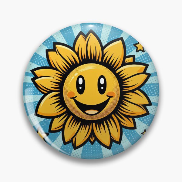 Item preview, Sunflower Pop Art Style designed and sold by artofuniverse.
