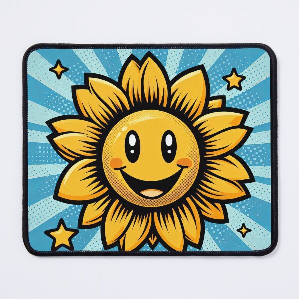 Item preview, Sunflower Pop Art Style designed and sold by artofuniverse.