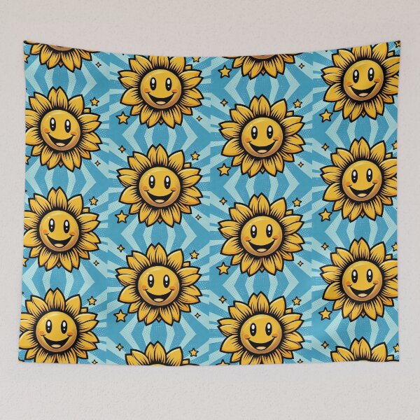 Item preview, Sunflower Pop Art Style designed and sold by artofuniverse.