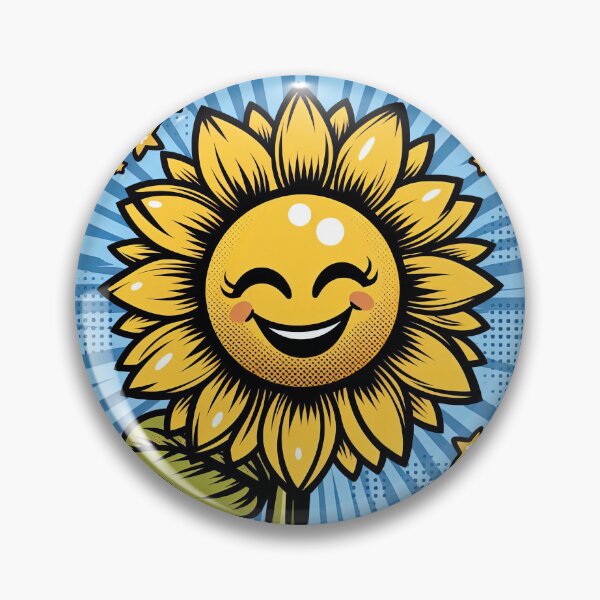 Item preview, Sunflower Pop Art Style designed and sold by artofuniverse.
