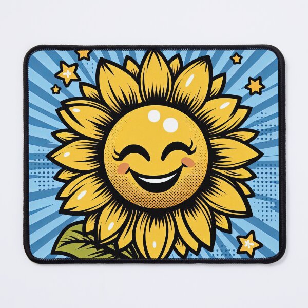 Item preview, Sunflower Pop Art Style designed and sold by artofuniverse.