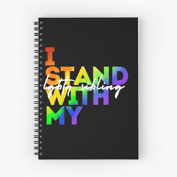 Item preview, I Stand With My LGBTQ Sibling designed and sold by Kiwis-Colors.