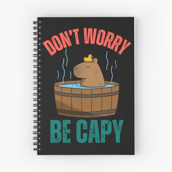Item preview,  Don't worry be capy  capybaras lover 2024 designed and sold by erozzz.