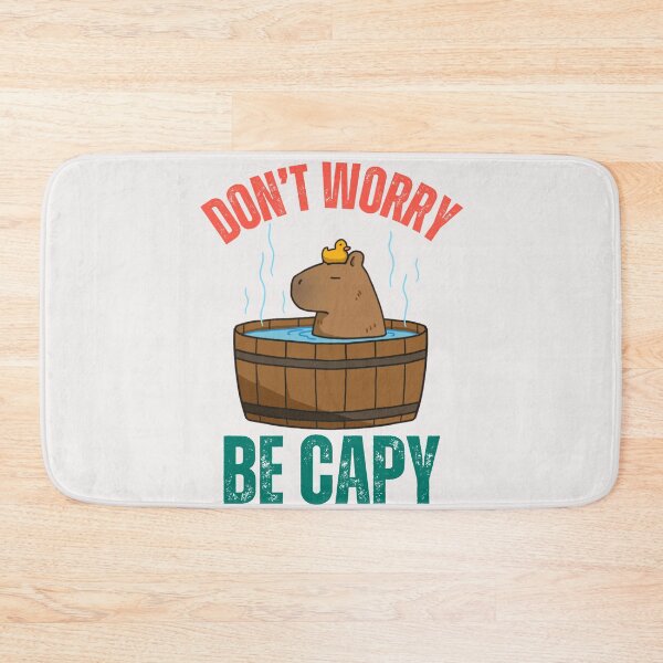Item preview,  Don't worry be capy  capybaras lover 2024 designed and sold by erozzz.
