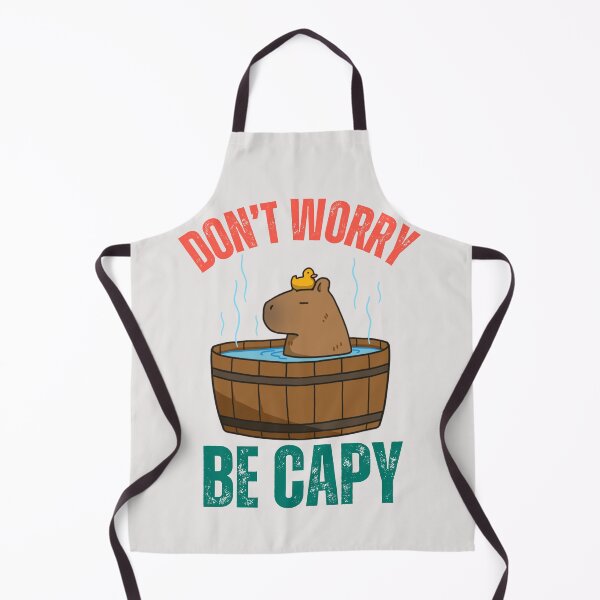 Item preview, Don't worry be capy capybaras lover 2024 designed and sold by erozzz.