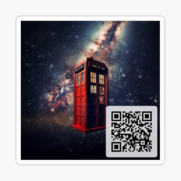 Item preview, The Internet Phone Booth Sticker + Space Cam designed and sold by birdphonebooths.