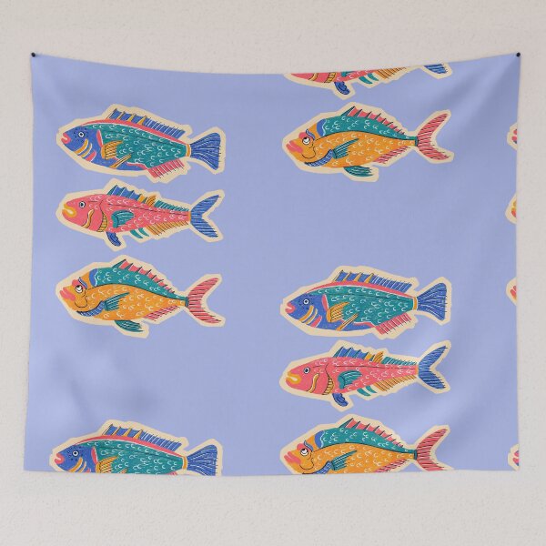 Item preview, Colorful Fish designed and sold by fernandaschalle.