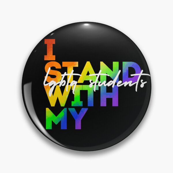 Item preview, I Stand With My LGBTQ Students designed and sold by Kiwis-Colors.