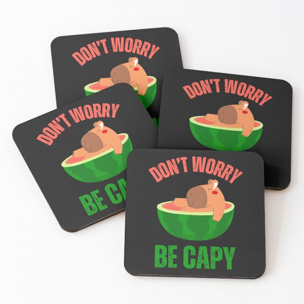 Item preview,  Don't worry be capy  capybaras lover 2024 designed and sold by erozzz.