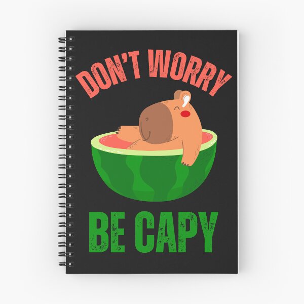 Item preview,  Don't worry be capy  capybaras lover 2024 designed and sold by erozzz.