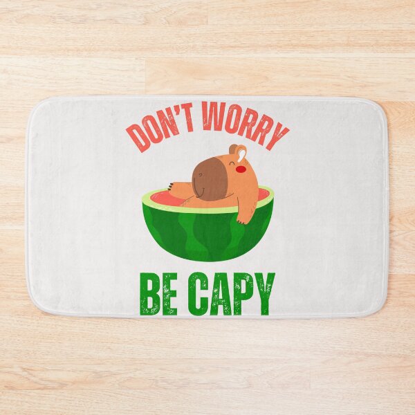 Item preview,  Don't worry be capy  capybaras lover 2024 designed and sold by erozzz.