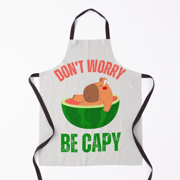 Item preview, Don't worry be capy capybaras lover 2024 designed and sold by erozzz.