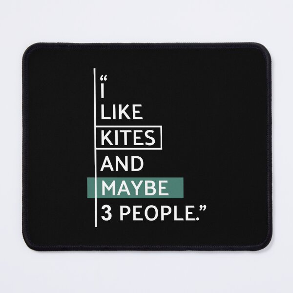Item preview, I Like Kites Quote designed and sold by MaryAller.