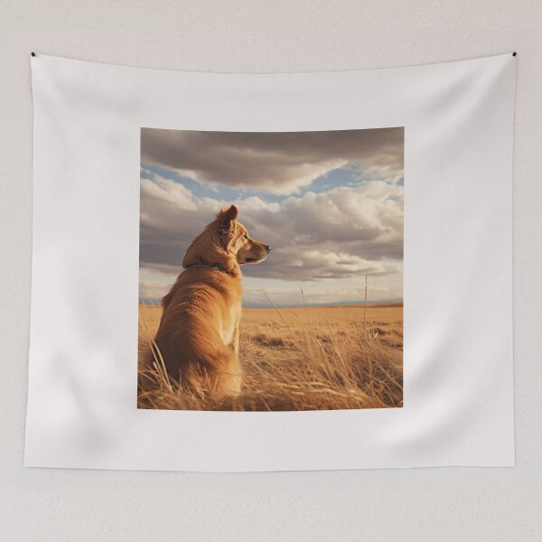 Item preview, A Chinook Dog on a Windy Day designed and sold by Samuelsboro.