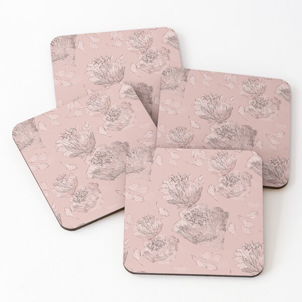 Item preview, Springtime Breeze soft Pastel Blossoms in Pink designed and sold by Artistestella.