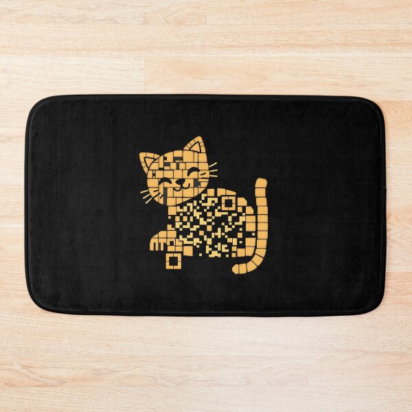 Item preview, Pixel Purrfection - QR Code Feline designed and sold by deepakrode7.