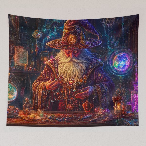 Item preview, Wizard's Home designed and sold by MedusaPrintArt.