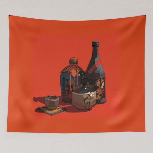 Item preview, Two Sakis Red designed and sold by David  Kennett.