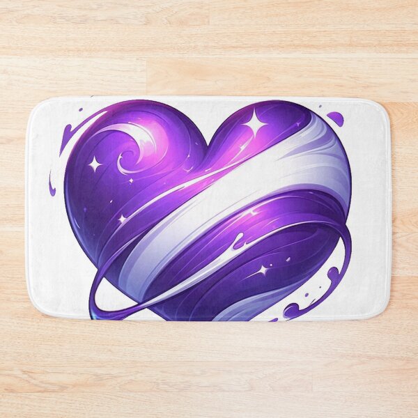 Item preview, Purple Heart in White designed and sold by Simplybe1.
