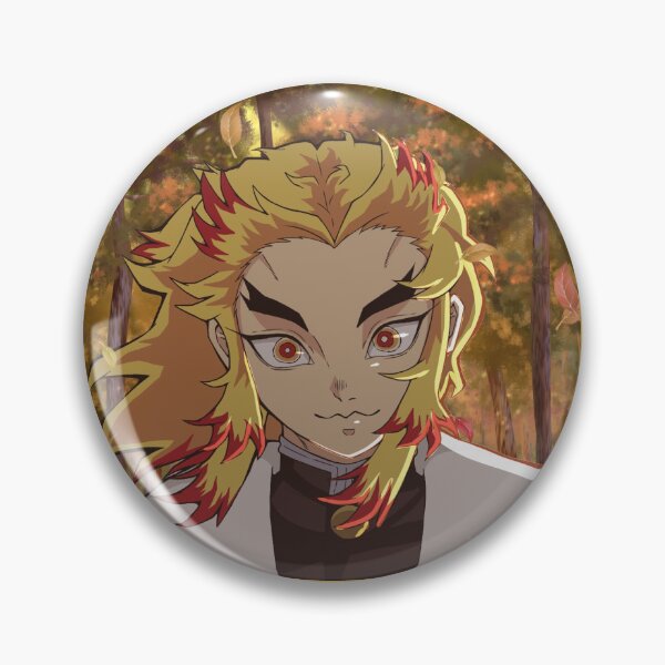 MOTM KNY Rengoku Rose store Gold Pin