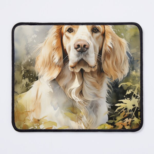 Item preview, Watercolor Portrait of a Clumber Spaniel designed and sold by Samuelsboro.
