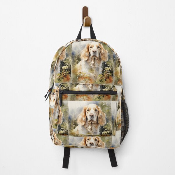 Item preview, Watercolor Portrait of a Clumber Spaniel designed and sold by Samuelsboro.