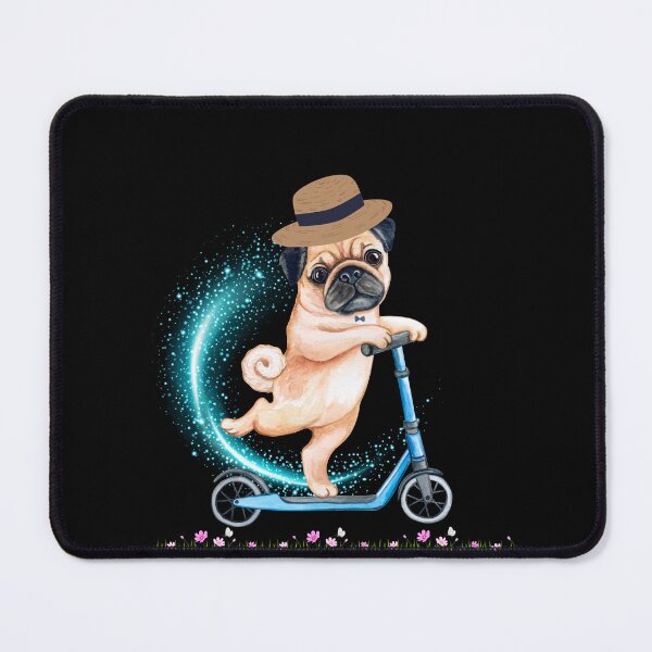 Item preview, dog and scooter designed and sold by CCEINnoc.