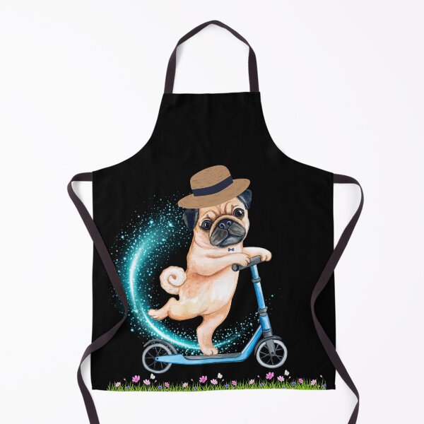 Item preview, dog and scooter designed and sold by CCEINnoc.