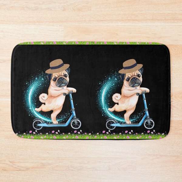 Item preview, dog and scooter designed and sold by CCEINnoc.