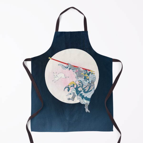 Item preview, The Jade Rabbit and Sun Wukong - Traditional Japanese Print designed and sold by HistorySimple.