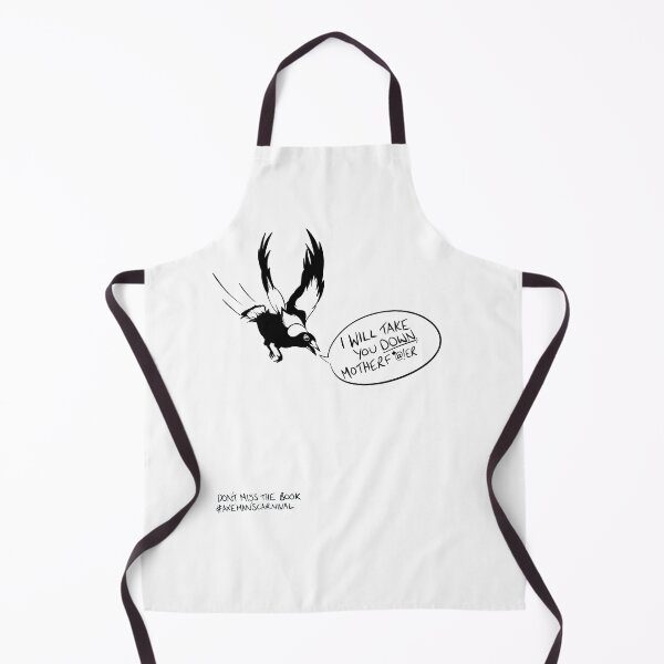 Item preview, Tama Mapgie swooping: I WILL TAKE YOU DOWN! with low tagline designed and sold by TamaMagpie.