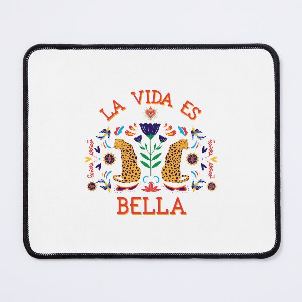 Item preview, La Vide Es Bella (Life is Beautiful) Hispanic Heritage Inspired T-Shirt designed and sold by GuesthozGraphix.
