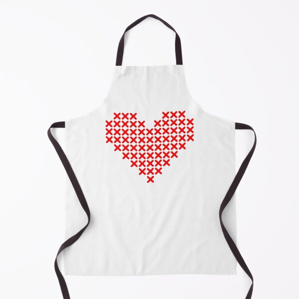 Item preview, Cross Stitch Red Heart designed and sold by StickieBuddies.