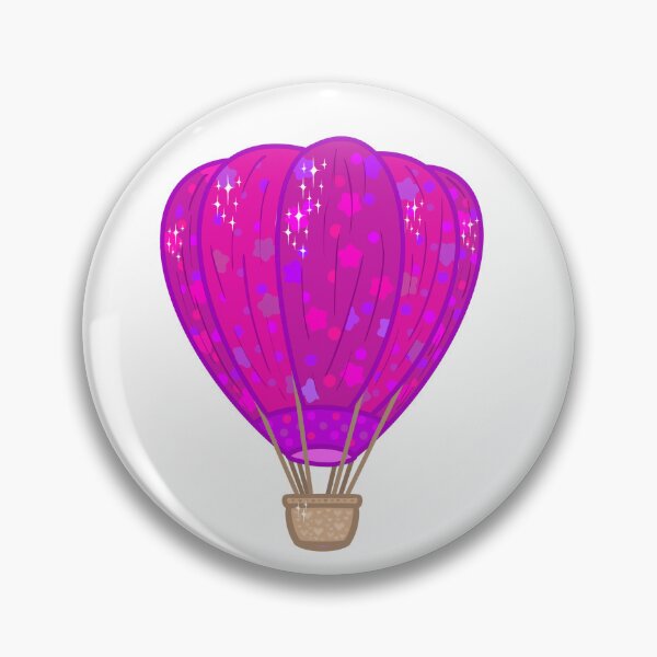Item preview, Hot air balloon with stars designed and sold by OnlyStickersEle.