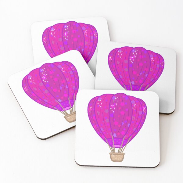 Item preview, Hot air balloon with stars designed and sold by OnlyStickersEle.
