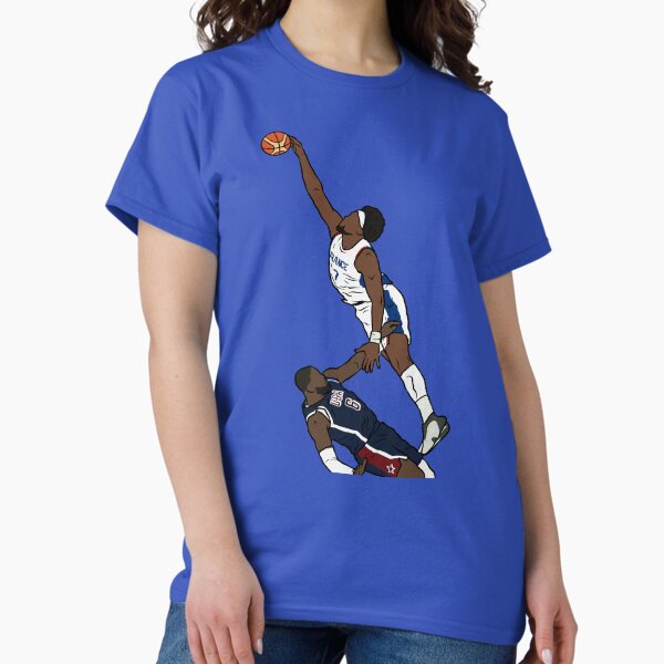 Item preview, Guerschon Yabusele Dunks on LeBron designed and sold by RatTrapTees.