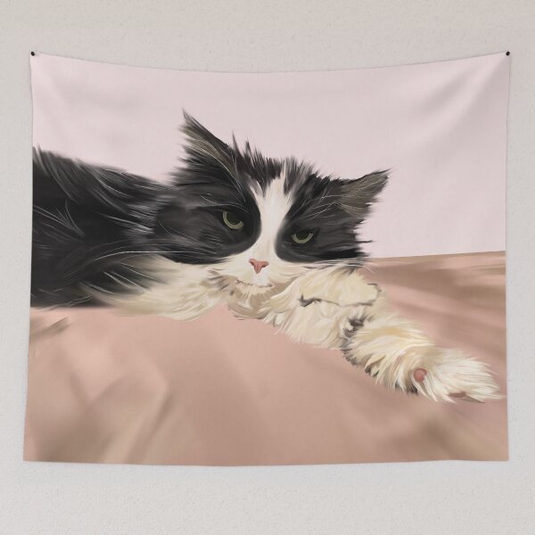 Item preview, Snuggly kitty designed and sold by katelynroseart1.