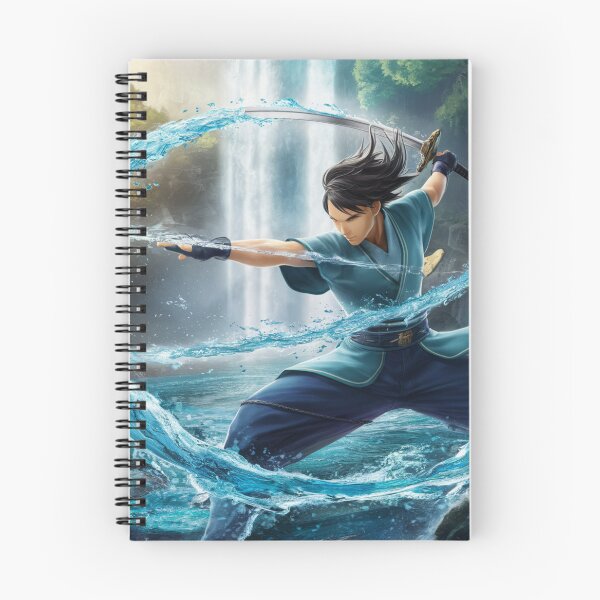 Item preview, Epic Anime Water Swordsman - graphic designed and sold by Kurczaq-Shop.