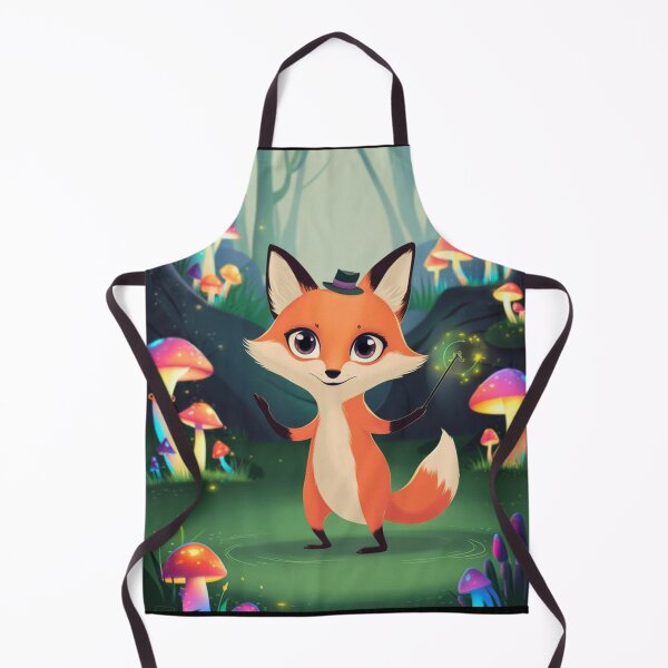 Artikelvorschau, Wunderlicher Fuchs. Niedlicher Fantasiefuchs, magischer Wald, zauberhaftes Waldland, Vintage-Fuchs entworfen und verkauft von FoxVibes.