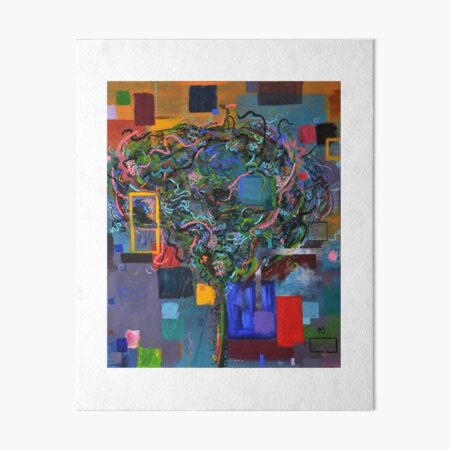 Brain Storm (Print) Art Board Print