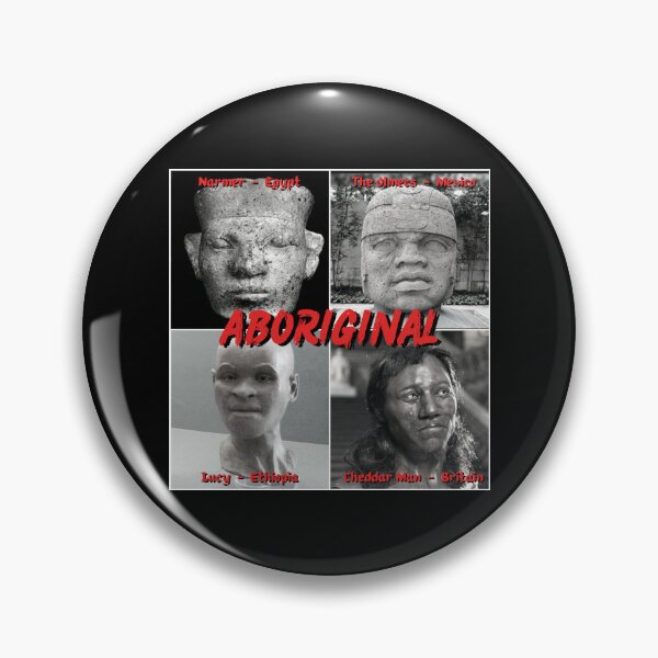 Item preview, Aboriginal - Narmer, The Olmecs, Lucy, Cheddar Man designed and sold by uh-mee-ruh.