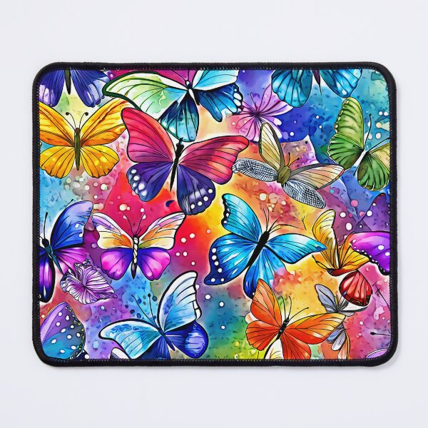 Item preview, Vibrant Watercolor Butterfly Pattern designed and sold by Michael van der Hoorn.