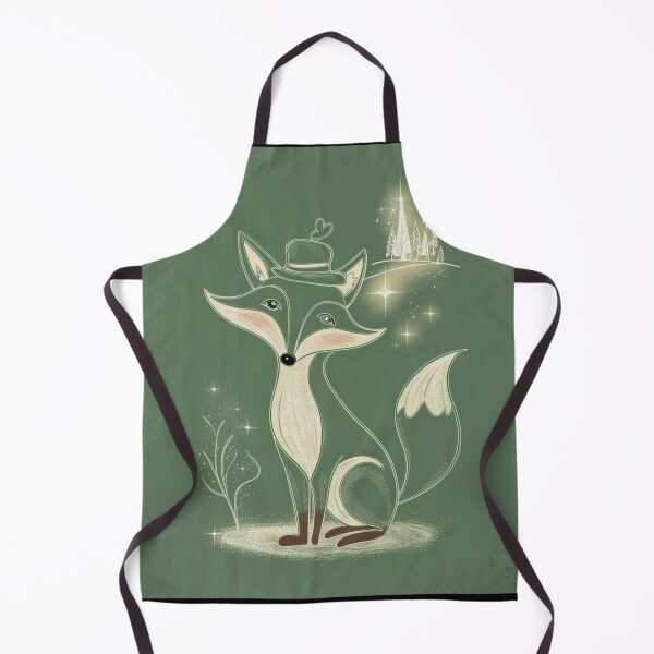 Artikelvorschau, Wunderlicher Fuchs. Niedlicher Fantasiefuchs, magischer Wald, zauberhaftes Waldland, Vintage-Fuchs entworfen und verkauft von FoxVibes.