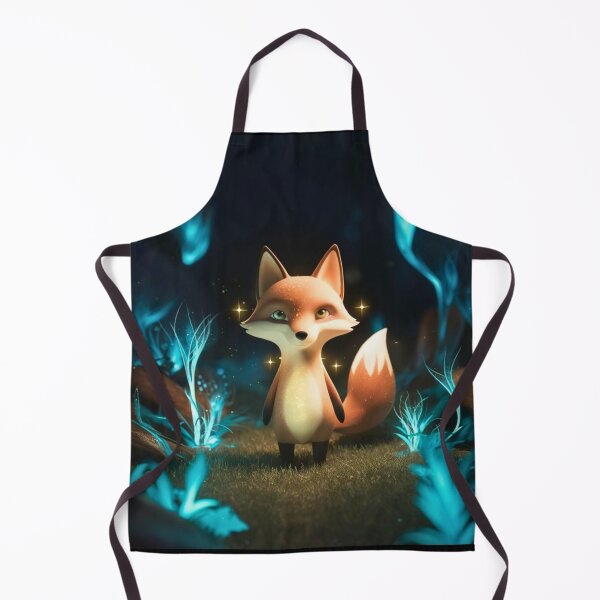 Artikelvorschau, Wunderlicher Fuchs. Niedlicher Fantasiefuchs, magischer Wald, zauberhaftes Waldland, Vintage-Fuchs entworfen und verkauft von FoxVibes.