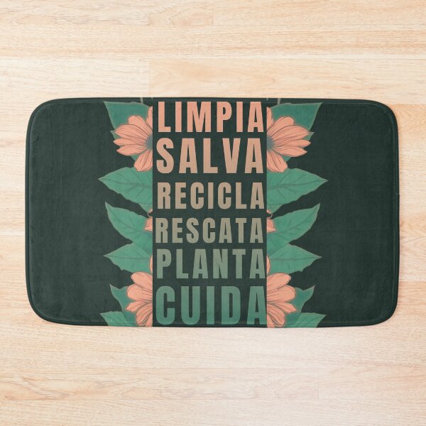 Item preview, CLEAN, SAVE, RECYCLE, RESCUE, PLANT, CARE, EARTH DAY QUOTES designed and sold by La Loca.