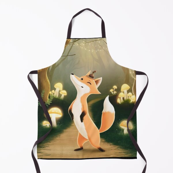Artikelvorschau, Wunderlicher Fuchs. Niedlicher Fantasiefuchs, magischer Wald, zauberhaftes Waldland, Vintage-Fuchs entworfen und verkauft von FoxVibes.