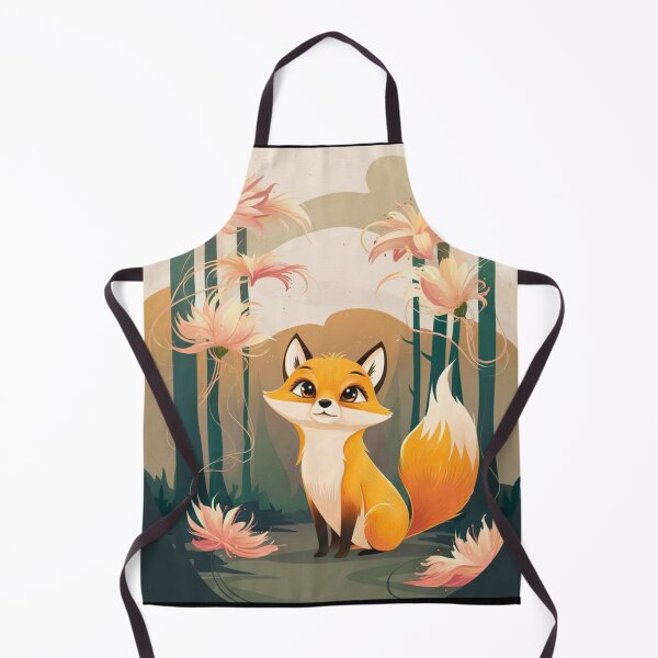 Artikelvorschau, Wunderlicher Fuchs. Niedlicher Fantasiefuchs, magischer Wald, zauberhaftes Waldland, Vintage-Fuchs entworfen und verkauft von FoxVibes.