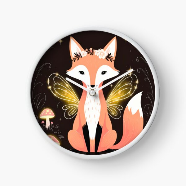 Artikelvorschau, Wunderlicher Fuchs. Niedlicher Fantasiefuchs, magischer Wald, zauberhaftes Waldland, Vintage-Fuchs entworfen und verkauft von FoxVibes.
