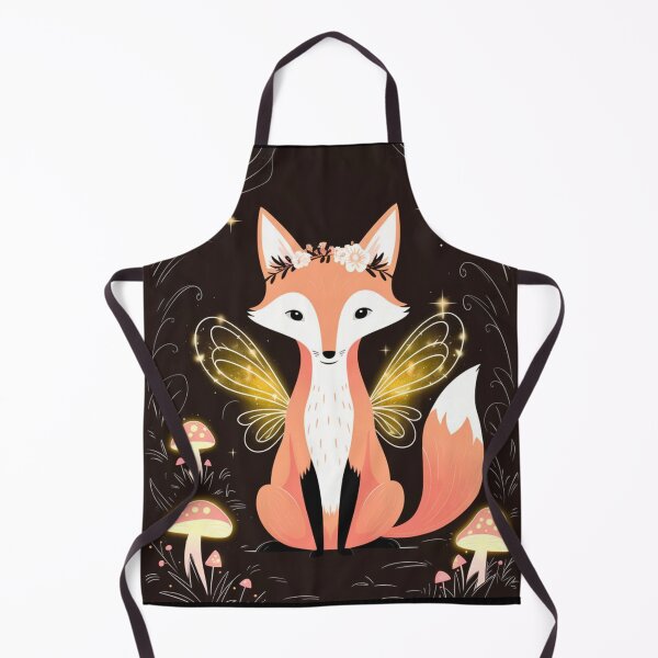 Artikelvorschau, Wunderlicher Fuchs. Niedlicher Fantasiefuchs, magischer Wald, zauberhaftes Waldland, Vintage-Fuchs entworfen und verkauft von FoxVibes.
